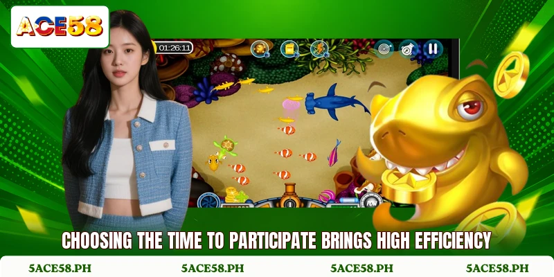 Choosing the time to participate brings high efficiency Choosing the time to participate brings high efficiency