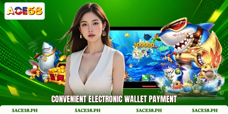 Convenient electronic wallet payment