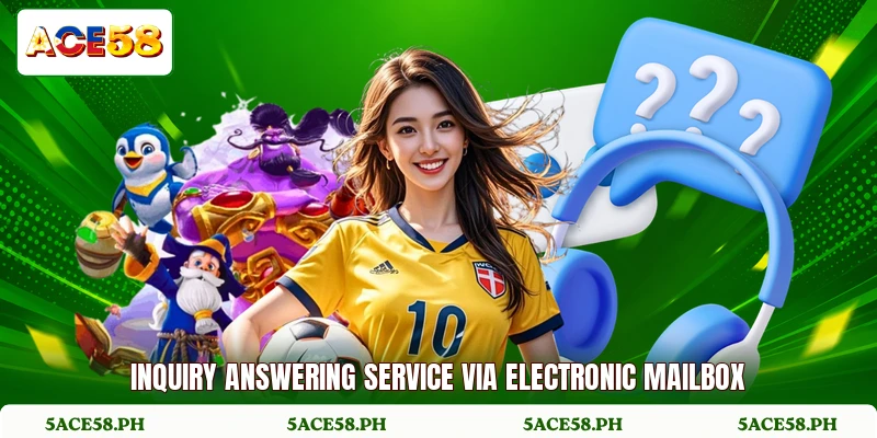 Inquiry answering service via electronic mailbox Inquiry answering service via electronic mailbox