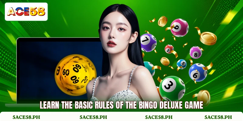 Learn the basic rules of the bingo deluxe game