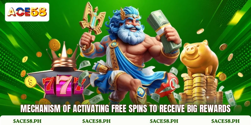 Mechanism of activating free spins to receive big rewards
