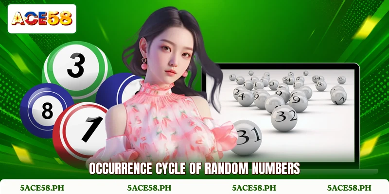 Occurrence cycle of random numbers