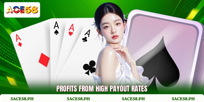 Profits from high payout rates Profits from high payout rates