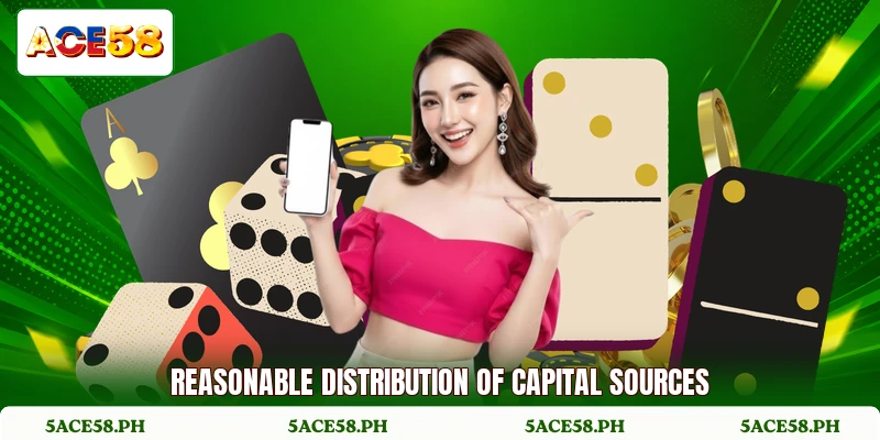 Reasonable distribution of capital sources Reasonable distribution of capital sources